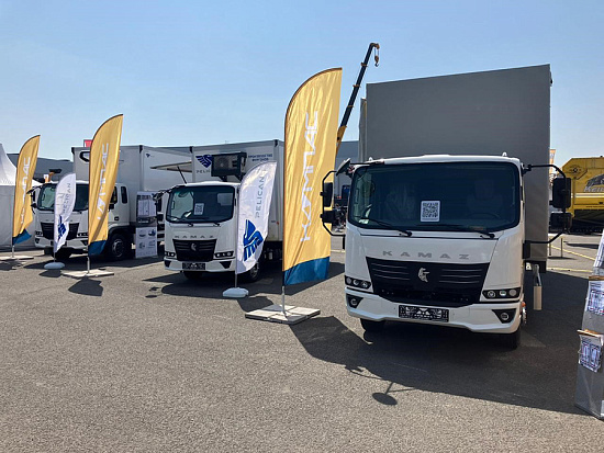 Грузовики Компас на выставке «Агроволга»